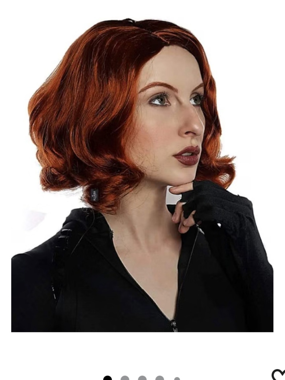 NWT Red Ginger Russian Spy Wig